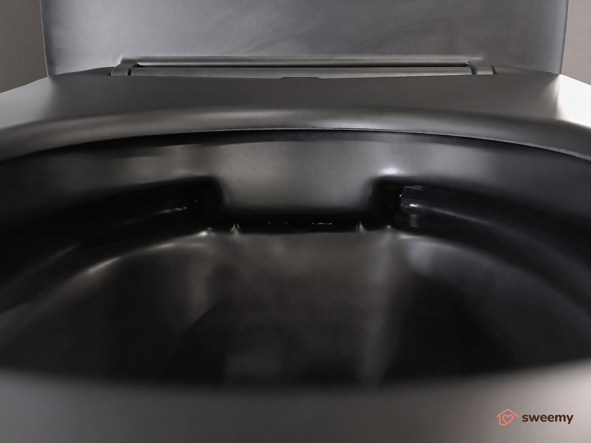 Coppia sanitari sospesi SWY-New Bent, rimless senza brida, dimensioni ridotte, coprivaso soft close - immagine 10